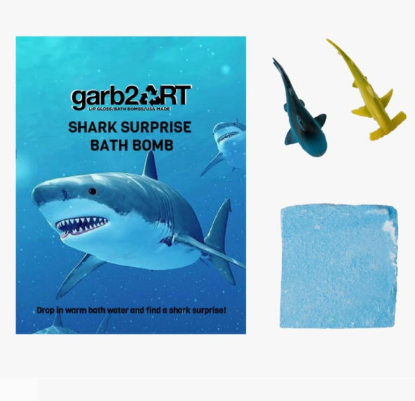 Garb2Art Bath Bomb 5oz - Shark Surprise