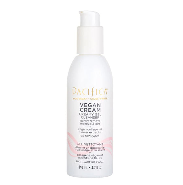 Pacifica Vegan Cream Gel Facial Cleanser 4.7fl oz 140mL