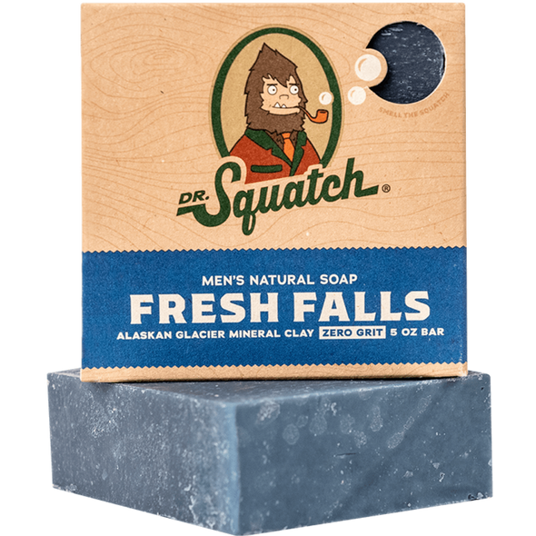 Dr. Squatch Men's Natural Bar Soap 5oz - Fresh Falls