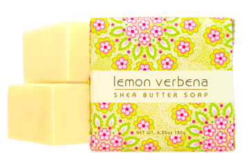 Greenwich Bay Shea Butter Bar Soap - Lemon Verbena