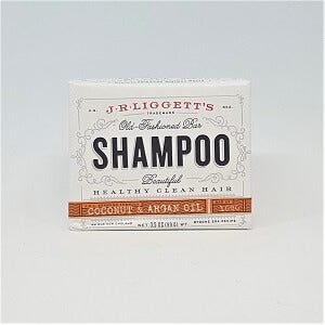 J.R. Liggett's Shampoo Bar 3.5oz 99g - Virgin Coconut & Argan Oil
