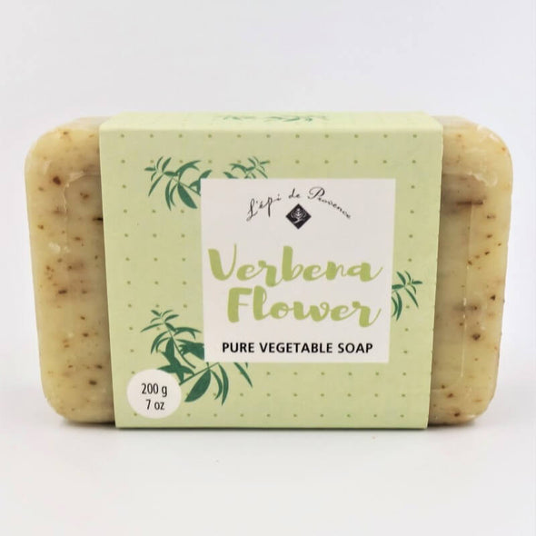L'epi de Provence French Milled Bar Soap 7oz 200g - Verbena Flower
