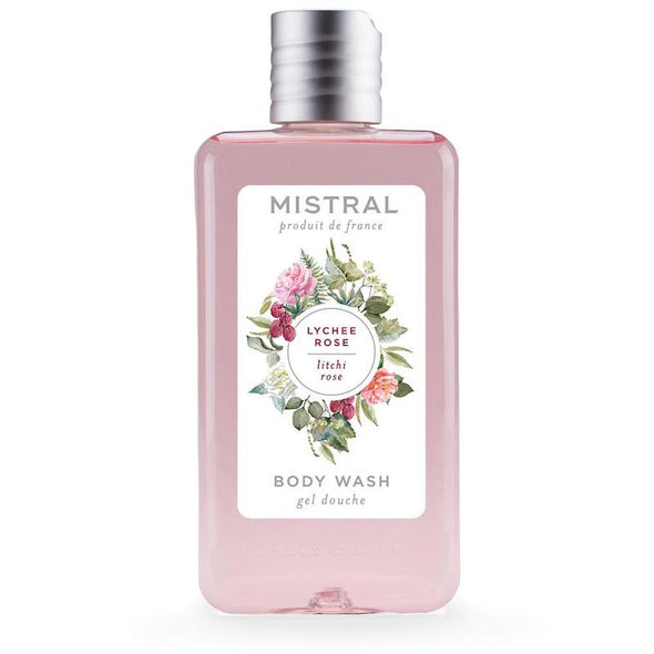 Mistral Classic Body Wash 10 fl oz 300ml - Lychee Rose