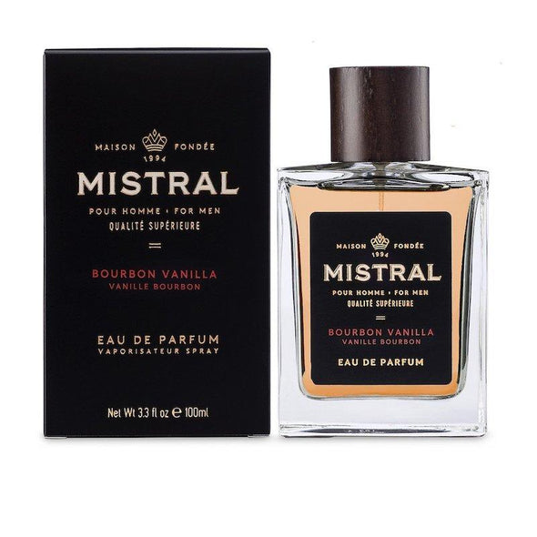 Mistral Men's Eau de Parfum 3.3fl oz 100 ml - Bourbon Vanilla