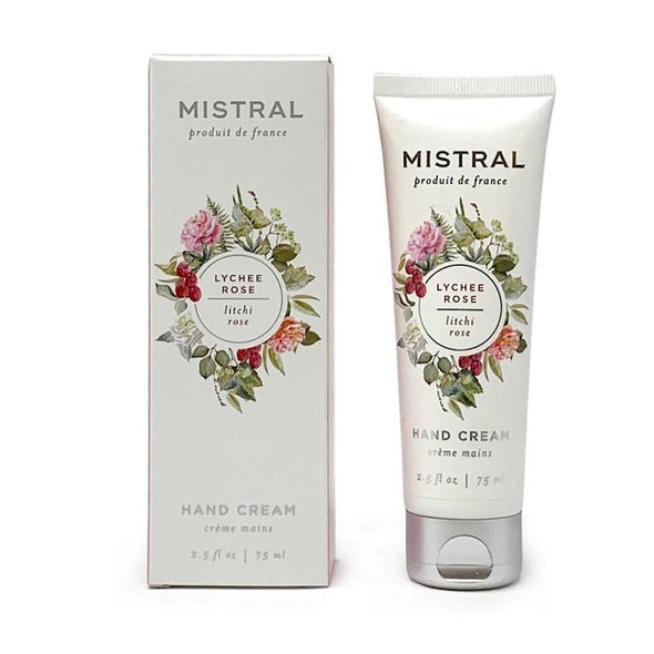 Mistral Organic Shea Butter Hand Cream 2.5fl oz 75ml - Lychee Rose