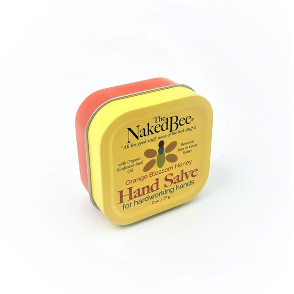 Naked Bee Hand Salve 2oz - Orange Blossom Honey