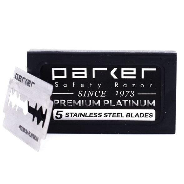 Parker Premium Platinum Double Edge Blades 5ct