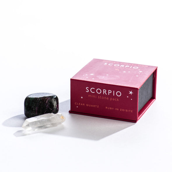 Shoppe Geo Zodiac Collection Mini Stone Pack - Scorpio