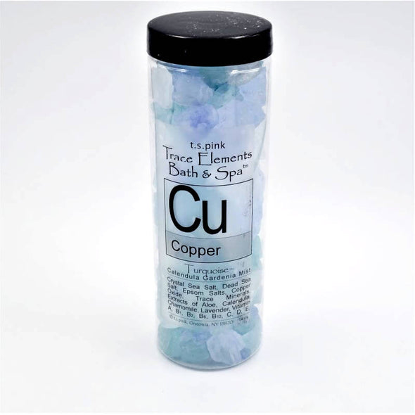 Trace Elements Bath Salts 14oz - Copper Turquoise