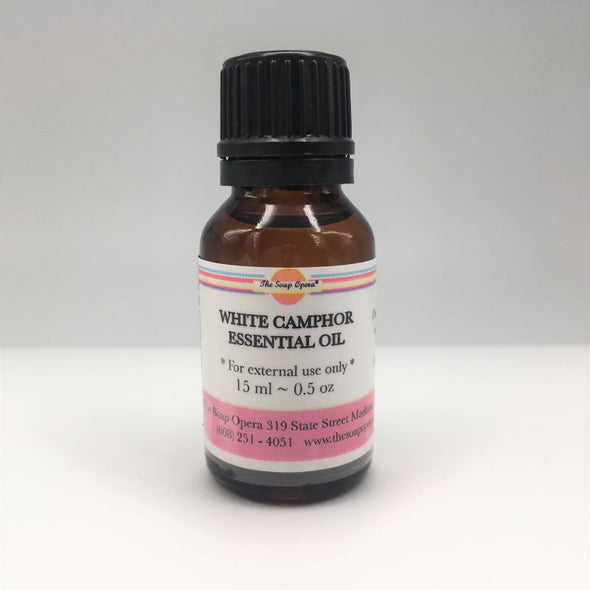White Camphor Essential Oil is a popular ingredient in decongestant balms and cold rubs due to its strong scent.