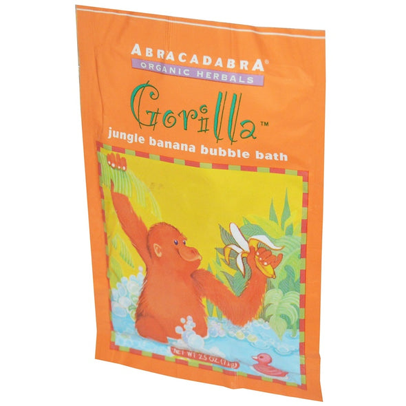 Abra Therapeutics Children's Bubble Bath Packet 2.5oz - Gorilla