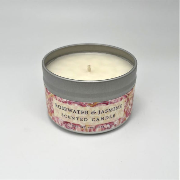 Greenwich Bay Scented Candle 4oz 114g - Rosewater Jasmine
