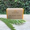 sunny day citrus lavender scented natural essential oil bar soap 4 ounces yellow color