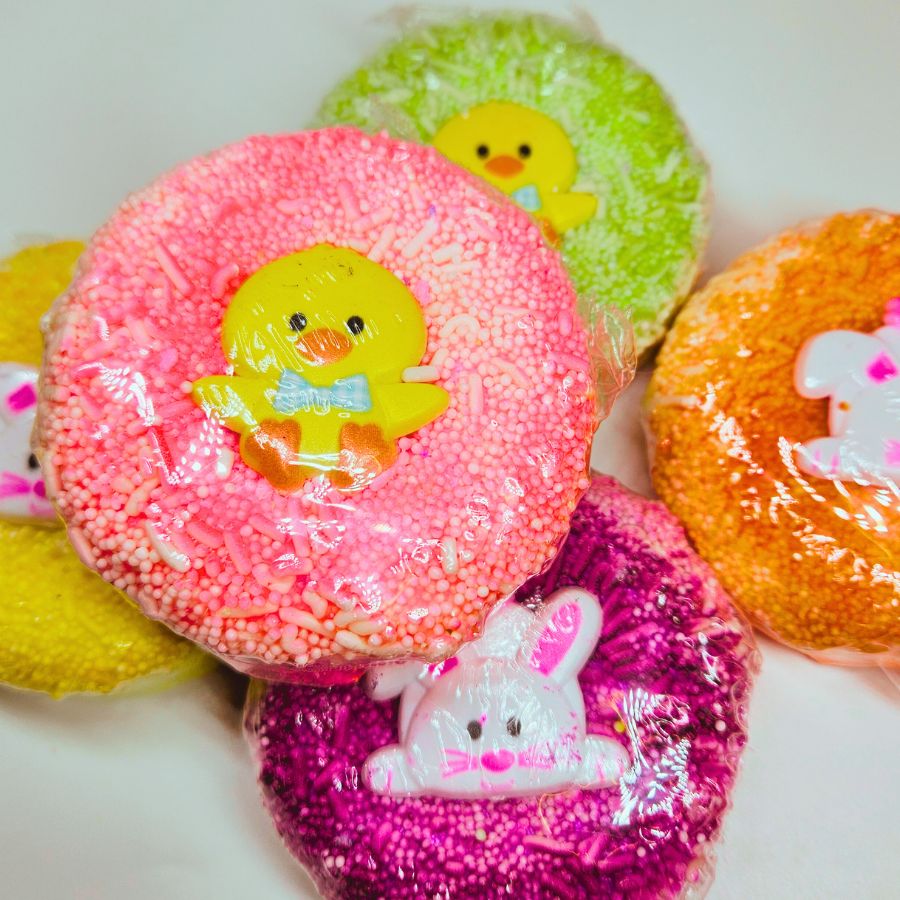 Garb2Art Premium Donut Bath Bomb 5oz - Happy Easter