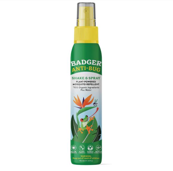 Badger Organic Anti-Bug Shake & Spray 4fl oz 118ml