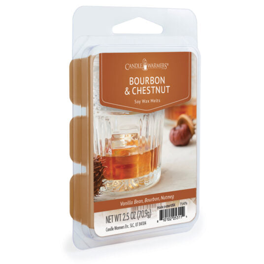 Candle Warmers Etc. Classic Wax Melts 2.5oz - Bourbon & Chestnut