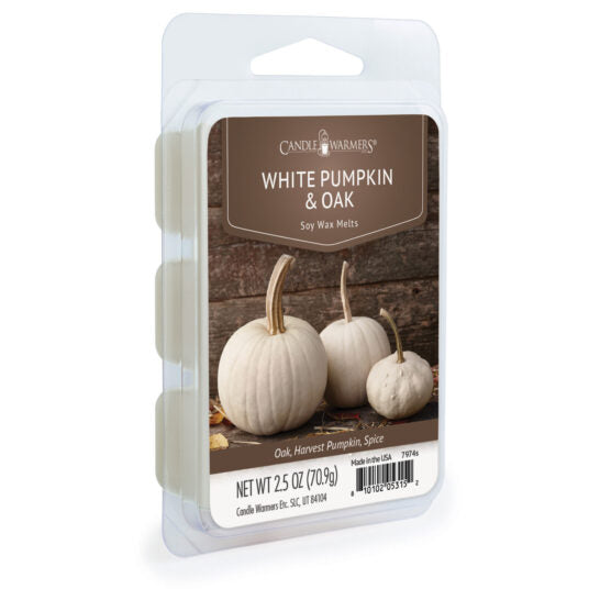 Candle Warmers Etc. Classic Wax Melts 2.5oz - White Pumpkin & Oak