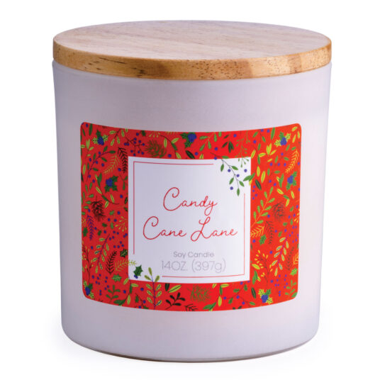 Candle Warmers Etc. Limited Edition Holiday Candle 14oz 397g - Candy Cane Lane