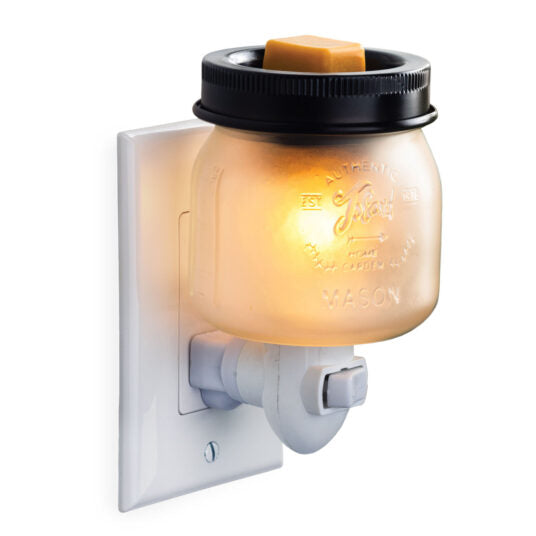 Candle Warmers Etc. Pluggable Fragrance Warmer - Glass Mason Jar