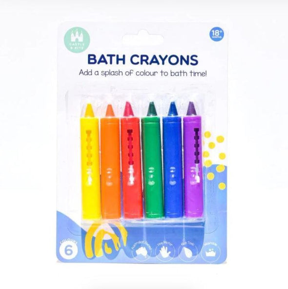 Castle & Kite Bath Crayons Variety Pack of 6