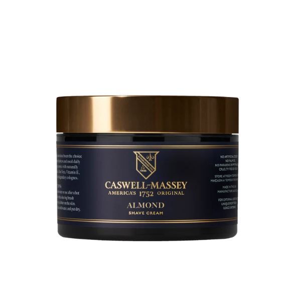 Caswell Massey Shave Cream Jar 8oz 226g - Almond