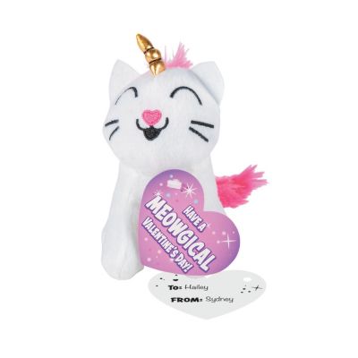 Caticorn Meowgical Valentine Plush