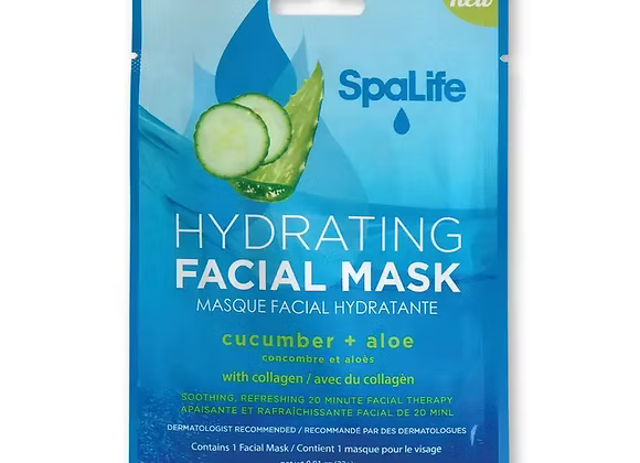 Cucumber + Aloe Hydrating Korean Facial Mask - My Spa Life