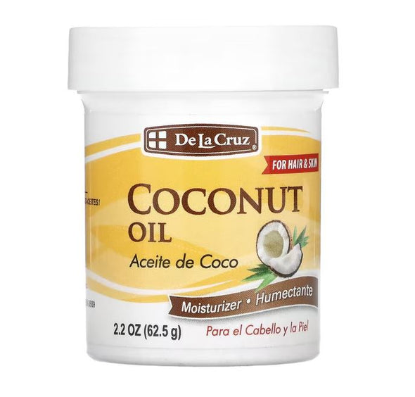 De La Cruz Coconut Oil Moisturizer for Hair & Skin 2.2oz 62.5g