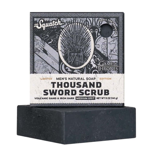 Dr. Squatch Game of Thrones Men's Natural Bar Soap 5oz