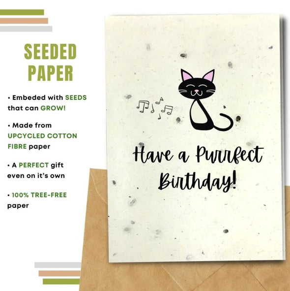 Earthbits Seeded Compostable Greeting Cards - Birthday