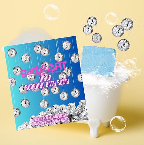 Garb2Art Bath Bomb 5.5oz - Disco Surprise