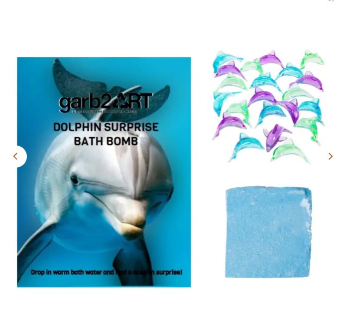Garb2Art Bath Bomb 5oz - Dolphin Surprise