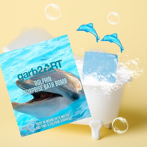 Garb2Art Bath Bomb 5oz - Dolphin Surprise