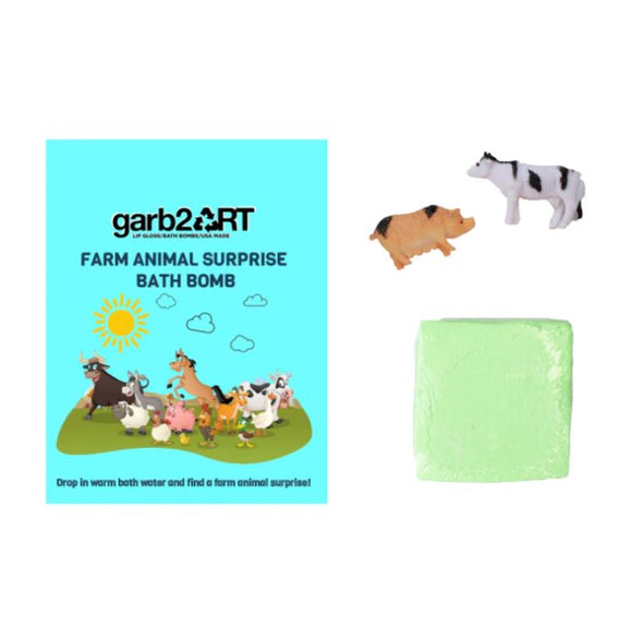 Garb2Art Bath Bomb 5oz - Farm Animal Surprise