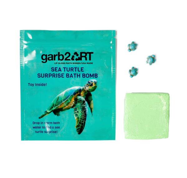 Garb2Art Bath Bomb 5oz - Sea Turtle Surprise