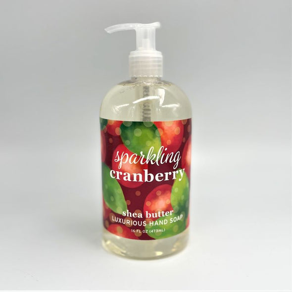 Greenwich Bay Holiday Liquid Hand Soap 16fl oz 473ml - Sparkling Cranberry