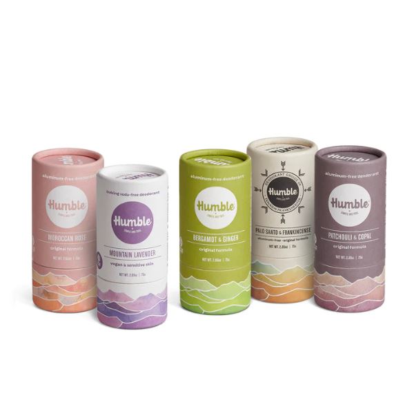 Humble Natural Deodorant in Eco Packaging 2.65oz 78ml