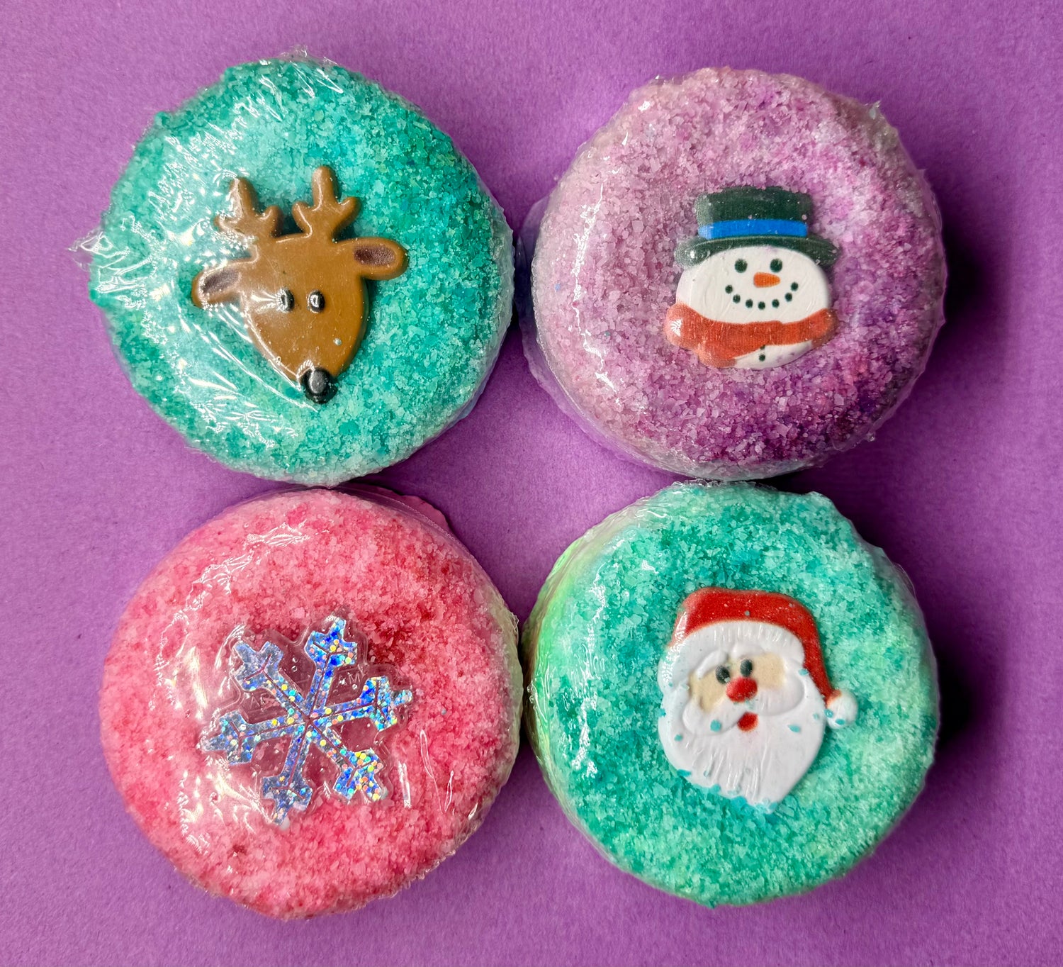 Garb2Art Holiday Donut Bath Bomb 5oz
