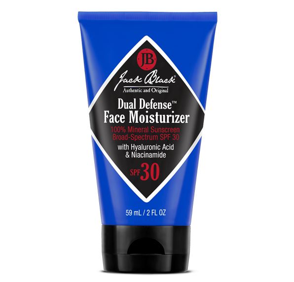 Jack Black Dual Defense Face Moisturizer with Sunscreen SPF 30 2oz 59ml