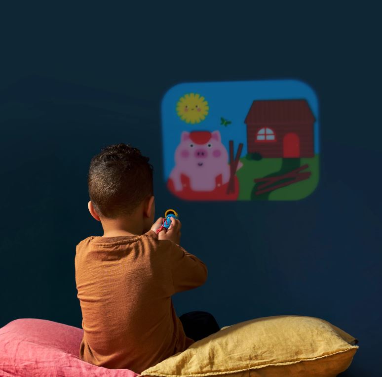 Kikkerland Kidoki Storybook Flashlight