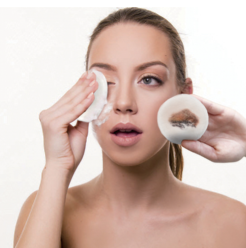 Kingsley Reusable Bamboo Makeup Remover Pads Pack of 5 with Travel Bag