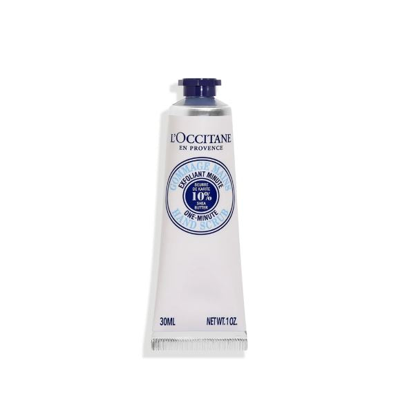 L'Occitane Shea Butter One-Minute Hand Scrub 1oz 30mL