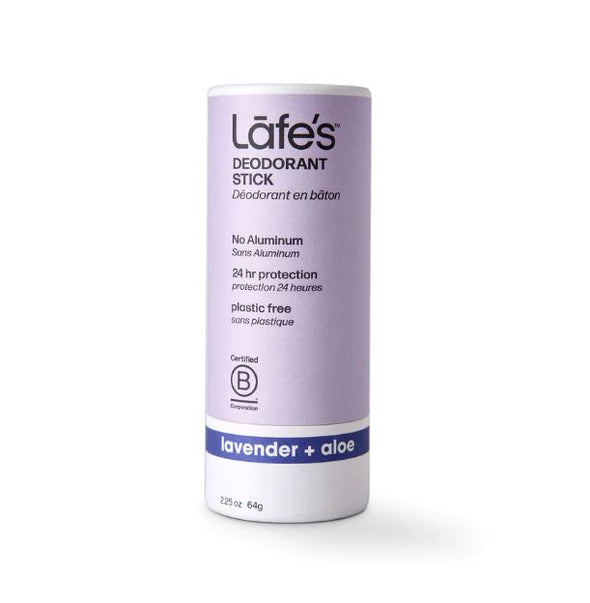 Lafe's Deodorant Stick 2.25oz 64g - Lavender Aloe