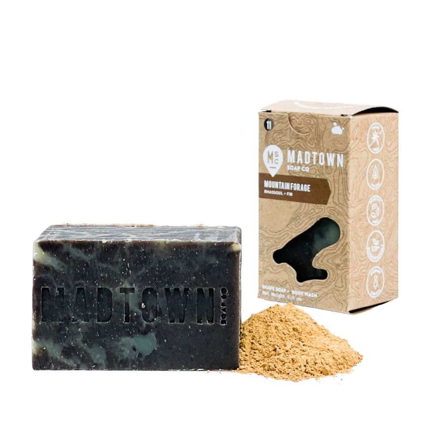Madtown Soap Company Bar Soap 6oz - Mountain Forage (Rhassoul & Fir)