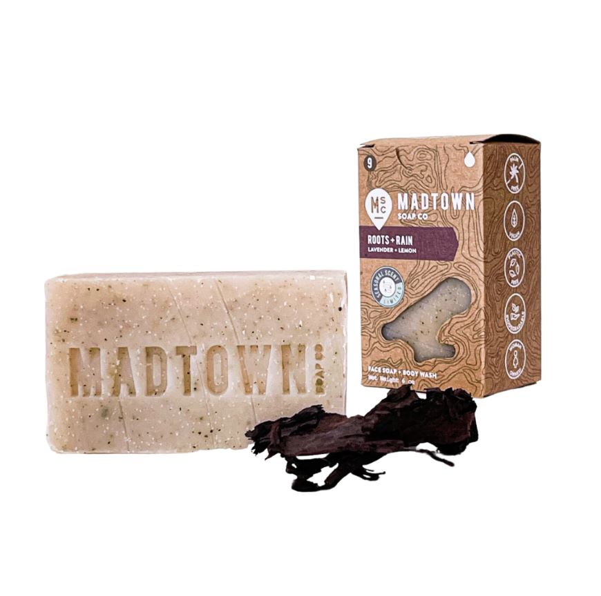 Madtown Soap Company Bar Soap 6oz - Roots + Rain (Lavender & Lemon)