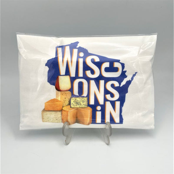 Mary Lake-Thompson Flour Sack Towel - Wisconsin Cheese