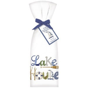 Mary Lake-Thompson Flour Sack Towels Set of 2 - Lake House