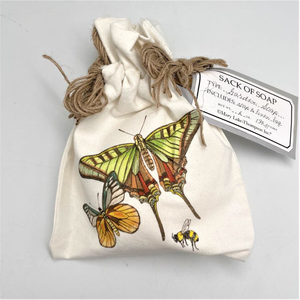 Mary Lake-Thompson Triple-Milled Soap in Sack 6oz - Flying Insects