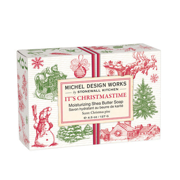 Michel Design Works Shea Butter Soap 4.5oz 127g - It's Christmastime
