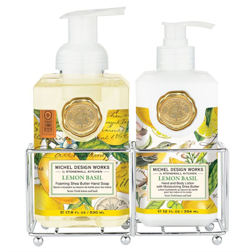 Michel Design Works Handcare Caddy - Lemon Basil